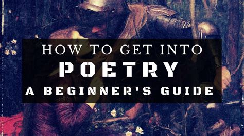 How to Get into Poetry: A Journey Through the Labyrinth of Words