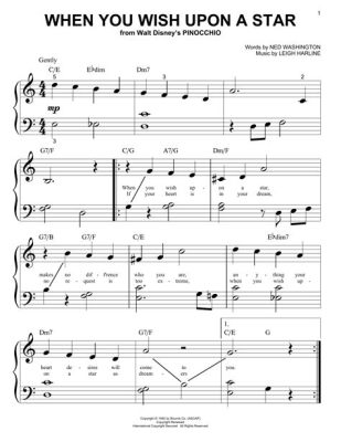 When You Wish Upon a Star: The Journey of Piano Sheet Music